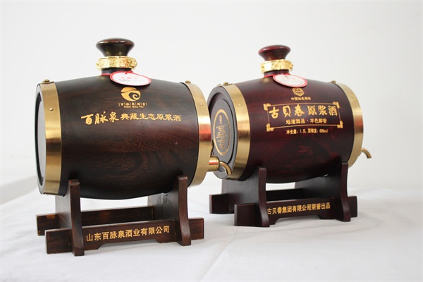 不銹鋼內膽實木酒桶